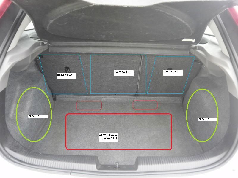 New sub box Ford Focus Forum, Ford Focus ST Forum, Ford Focus RS Forum